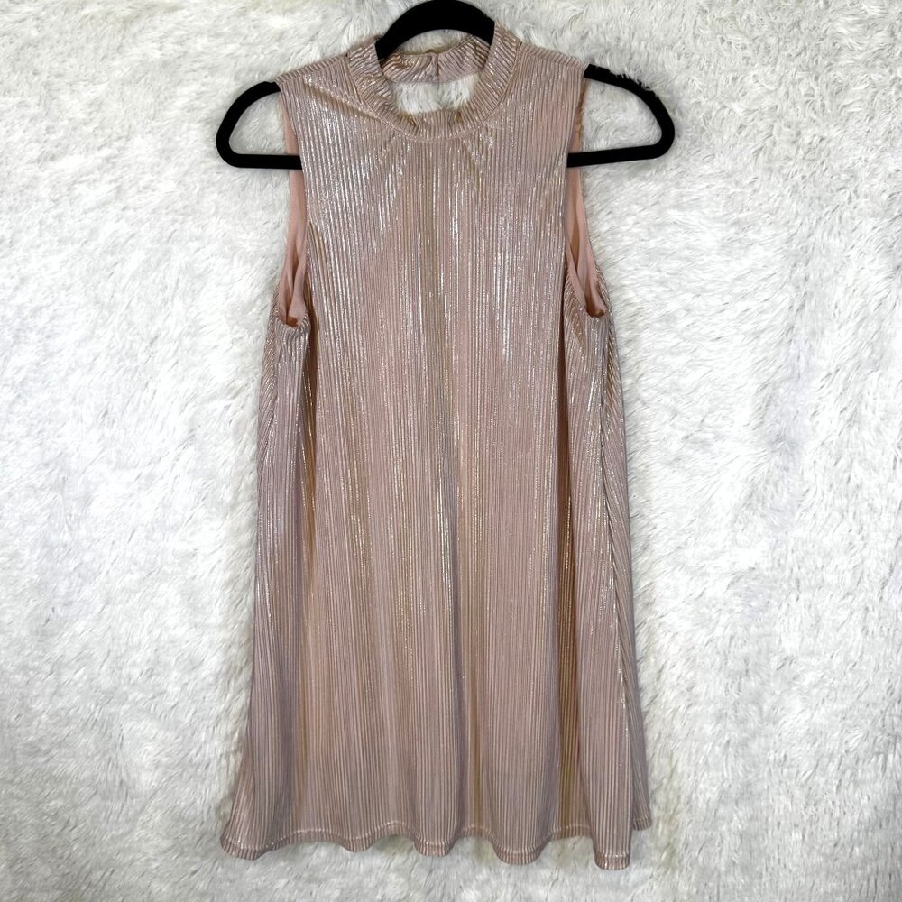 Sadie & Sage Blush Cocktail Dress Sz M